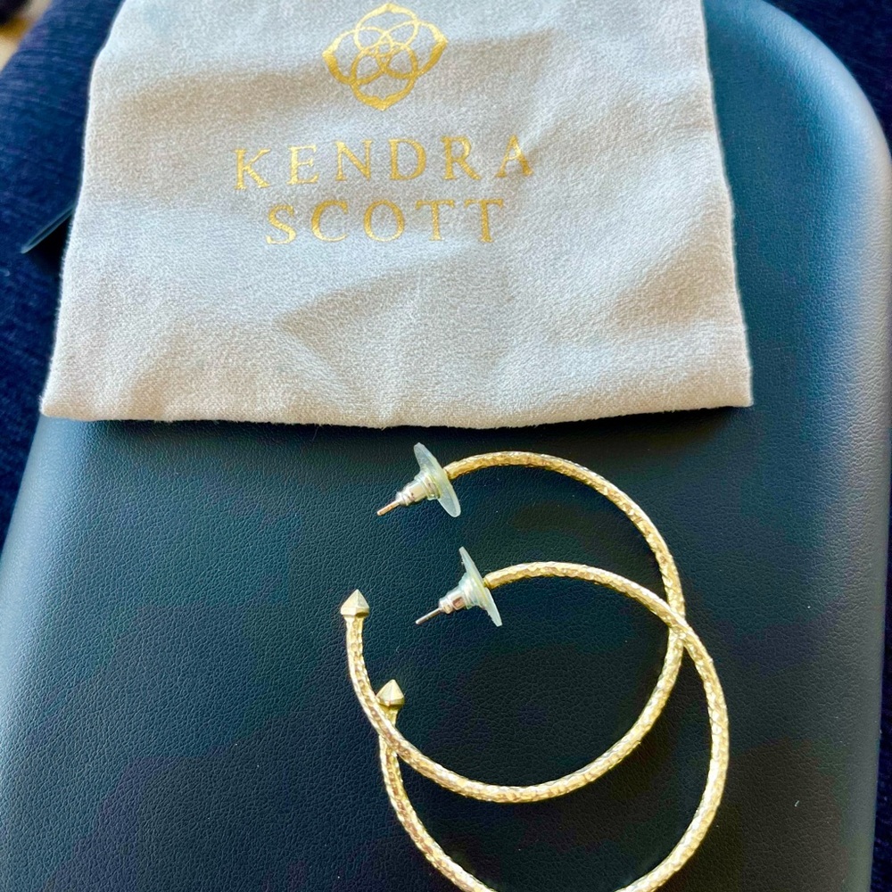 Kendra Scott Gold Classic Hoop Earrings